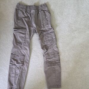 Hollister l Men l Slim Straight Cargo Pants l Brown/ Olive Green l Sz: Small